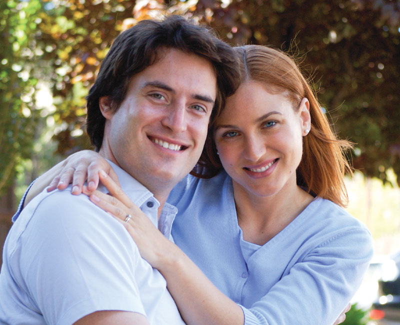 smiling couple Special dental Financing AIMS Dentistry at Sheppard North York, ON